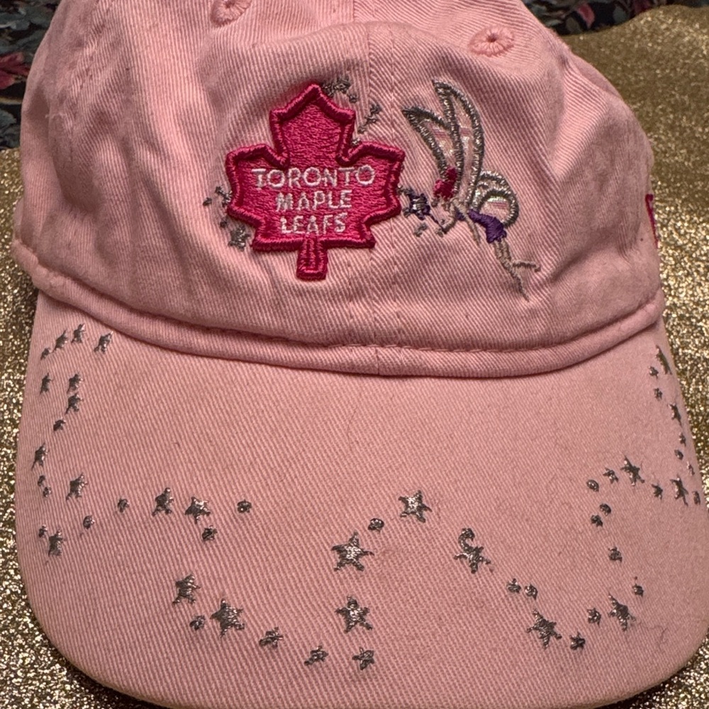 NHL Pink Toronto Maple Leafs Kids Hat